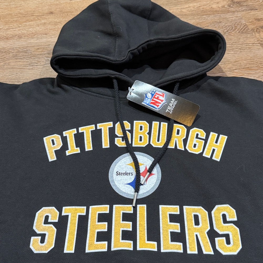 Fanatics NFL Pittsburgh Steelers Black Pullover Hoodie - Picture 5 of 7